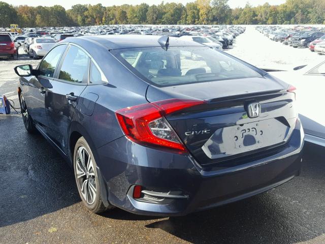 19XFC1F73HE007555 - 2017 HONDA CIVIC EXL 蓝色 照片 3