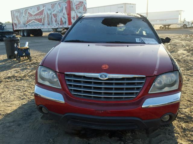 2C4GM68455R665972 - 2005 CHRYSLER PACIFICA T BURN photo 10