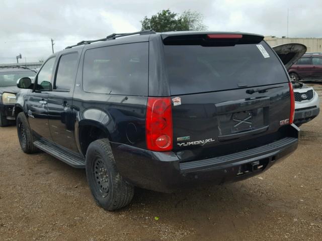 1GKUCKE04AR215606 - 2010 GMC YUKON XL C BLACK photo 3