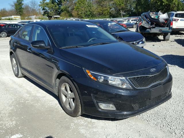 5XXGM4A72EG265921 - 2014 KIA OPTIMA LX BLACK photo 1