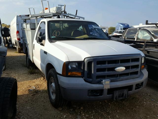 1FDSF30586EB15375 - 2006 FORD F350 SRW S WHITE photo 1