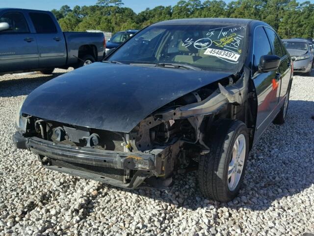 1HGCM56316A048725 - 2006 HONDA ACCORD SE BLACK photo 2