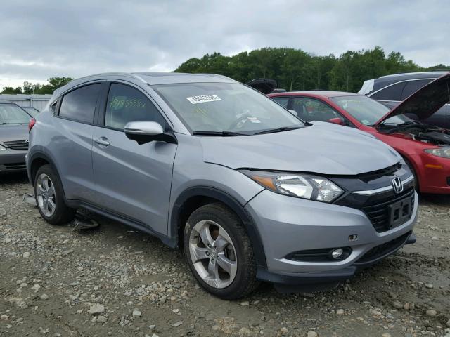 3CZRU6H71HM709278 - 2017 HONDA HR-V EXL GRAY photo 1