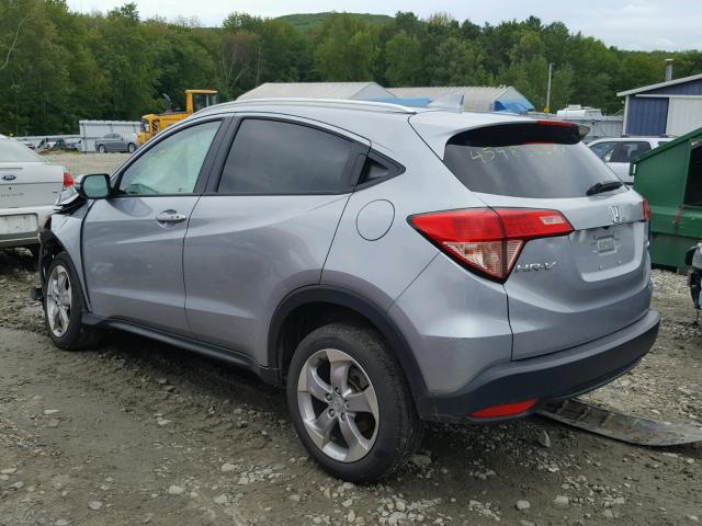 3CZRU6H71HM709278 - 2017 HONDA HR-V EXL GRAY photo 3