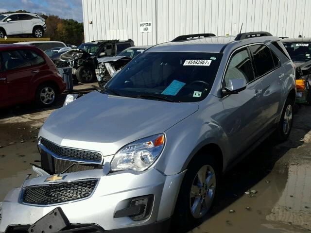 2GNFLDE37D6297526 - 2013 CHEVROLET EQUINOX SILVER photo 2