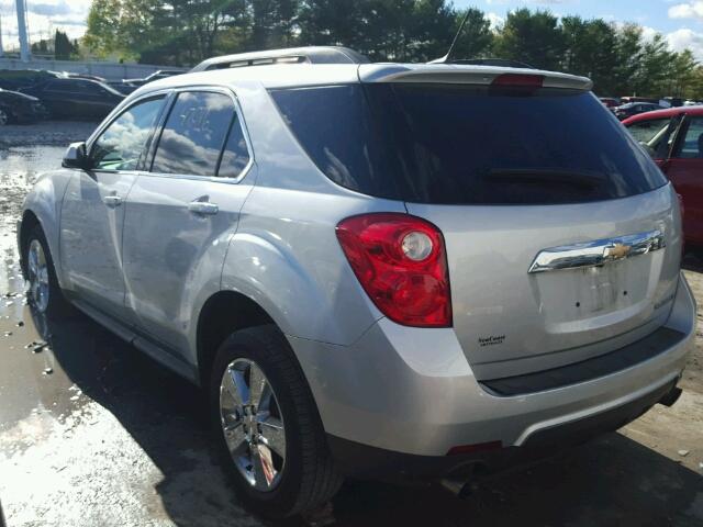 2GNFLDE37D6297526 - 2013 CHEVROLET EQUINOX SILVER photo 3