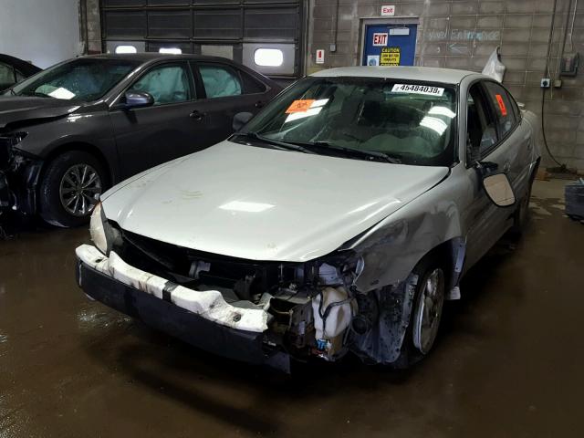 1G2NF52E31M544176 - 2001 PONTIAC GRAND AM S 银色 照片 2