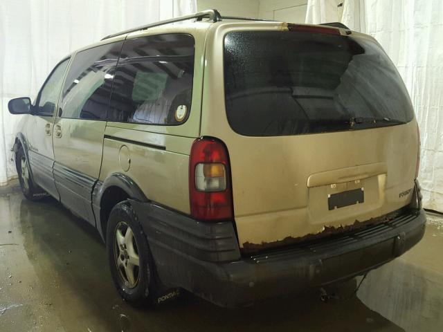 1GMDV23E75D124820 - 2005 PONTIAC MONTANA TAN photo 3