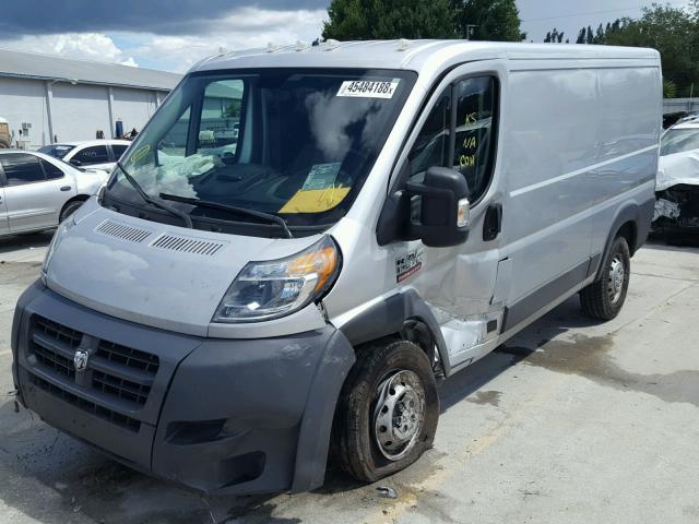 3C6TRVAG1HE528328 - 2017 RAM PROMASTER SILVER photo 2