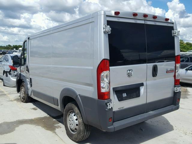 3C6TRVAG1HE528328 - 2017 RAM PROMASTER SILVER photo 3