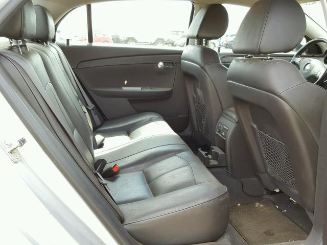 1G1ZE5E09CF264388 - 2012 CHEVROLET MALIBU LTZ 银色 照片 6