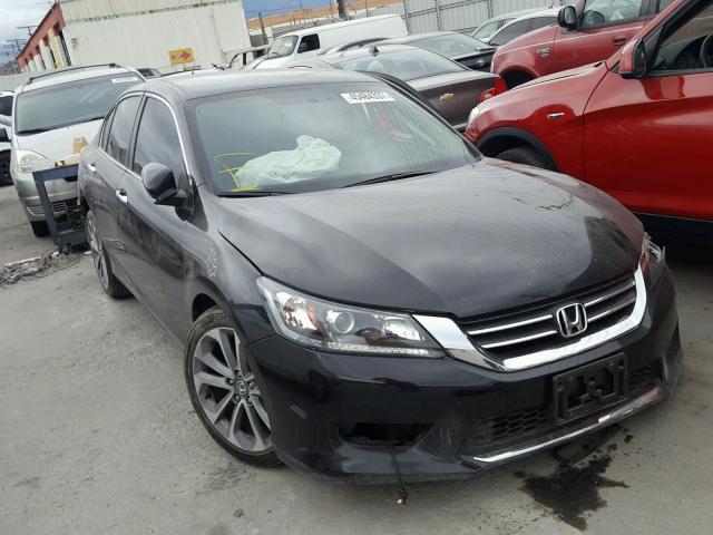 1HGCR2E59FA040746 - 2015 HONDA ACCORD SPO BLACK photo 1