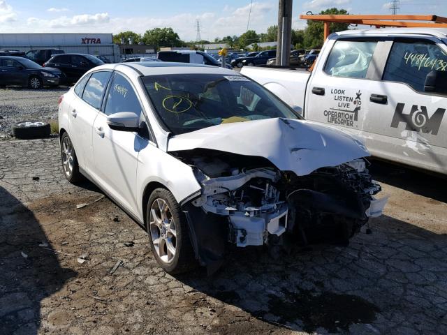 1FADP3J2XEL205304 - 2014 FORD FOCUS TITA WHITE photo 1