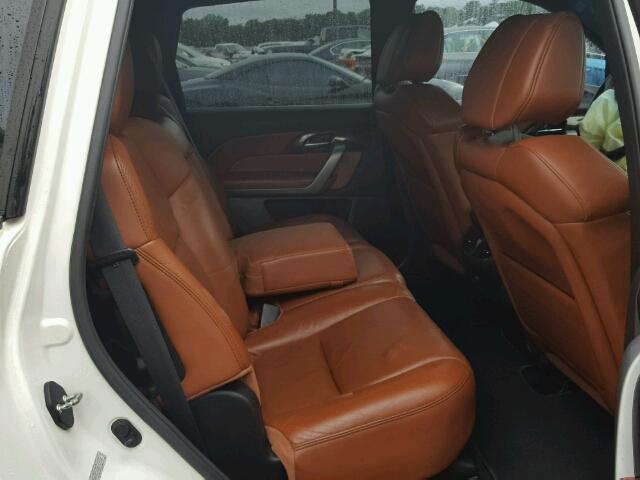 2HNYD2H50AH500654 - 2010 ACURA MDX ADVANC 白色 照片 6