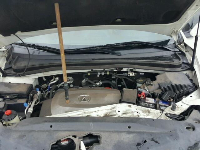 2HNYD2H50AH500654 - 2010 ACURA MDX ADVANC 白色 照片 7