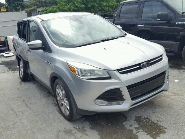 1FMCU9HX9DUB84534 - 2013 FORD ESCAPE SEL SILVER photo 1