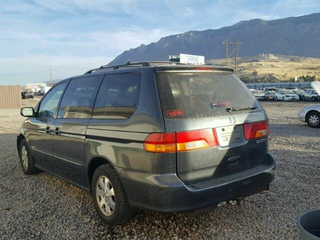 2HKRL186X3H001094 - 2003 HONDA ODYSSEY EX GRAY photo 3