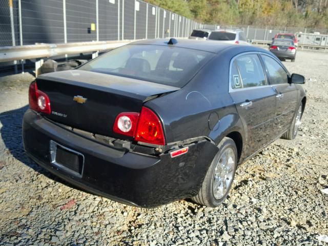 1G1ZD5E08CF362167 - 2012 CHEVROLET MALIBU 2LT BLACK photo 4