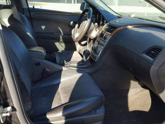 1G1ZD5E08CF362167 - 2012 CHEVROLET MALIBU 2LT BLACK photo 5