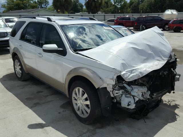 1FMDK07W68GA35937 - 2008 FORD TAURUS X E WHITE photo 1