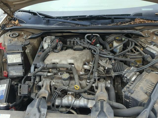 2G1WF55E0Y9255431 - 2000 CHEVROLET IMPALA GOLD photo 7