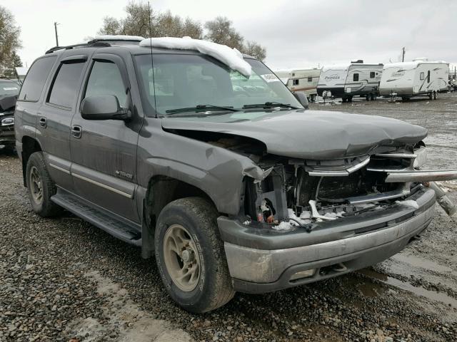 1GNEK13T21J298890 - 2001 CHEVROLET TAHOE K150 GRAY photo 1