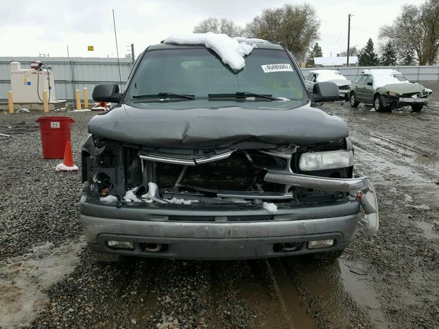 1GNEK13T21J298890 - 2001 CHEVROLET TAHOE K150 GRAY photo 9