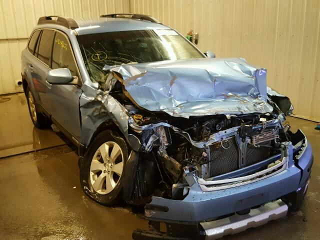 4S4BRCJC6A3341200 - 2010 SUBARU OUTBACK 2. BLUE photo 1