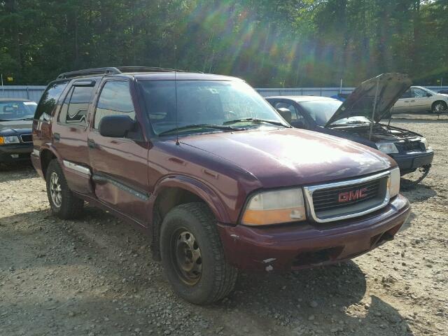 1GKDT13W8Y2159819 - 2000 GMC JIMMY / EN MAROON photo 1