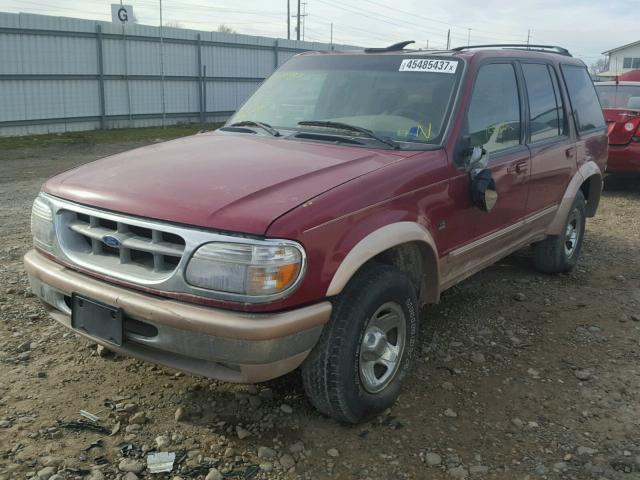 1FMDU35P8TUD51597 - 1996 FORD EXPLORER RED photo 2