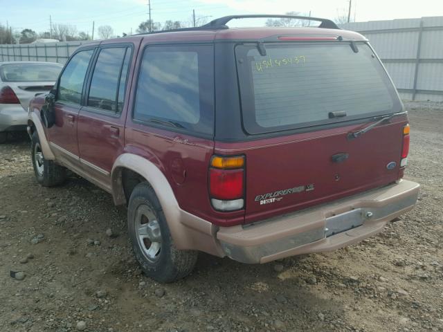 1FMDU35P8TUD51597 - 1996 FORD EXPLORER RED photo 3