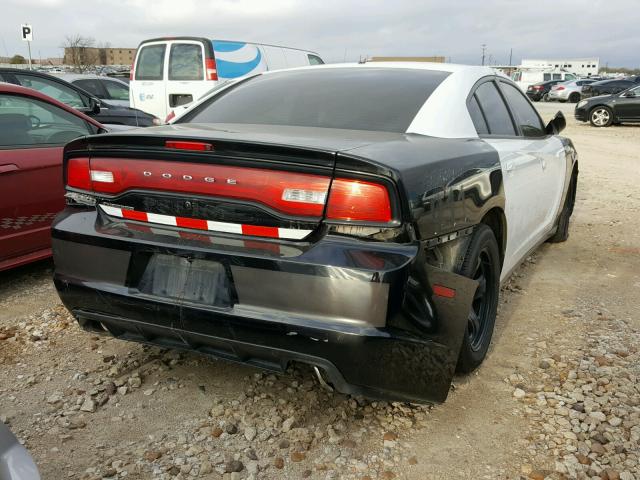 2C3CDXAT1CH181570 - 2012 DODGE CHARGER PO TWO TONE photo 4