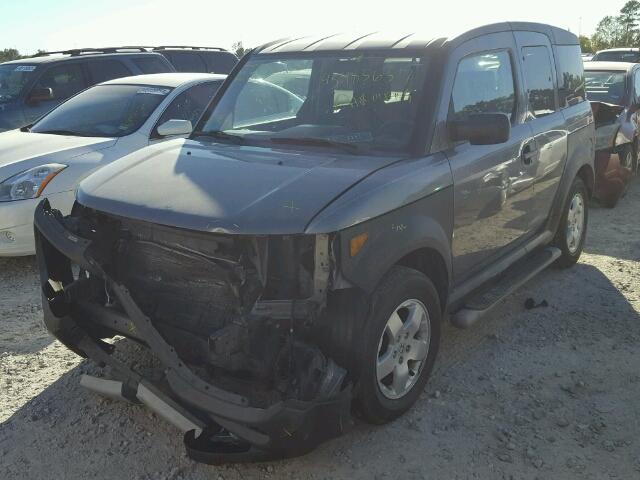 5J6YH18665L008534 - 2005 HONDA ELEMENT EX GRAY photo 2