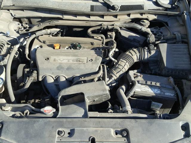 1HGCS12898A018746 - 2008 HONDA ACCORD EXL GRAY photo 7