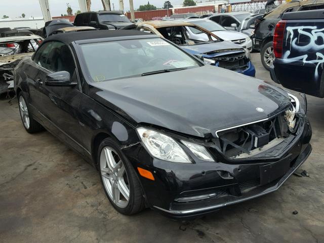 WDDKK5KF4CF143364 - 2012 MERCEDES-BENZ E 350 BLACK photo 1