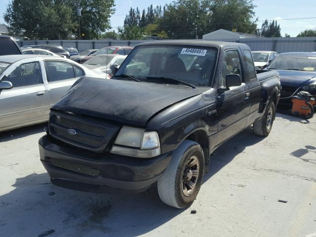 1FTYR14VXYTA71849 - 2000 FORD RANGER SUP BLACK photo 2