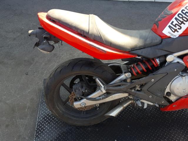 JKAEXEA197A019599 - 2007 KAWASAKI EX650 A Qırmızı foto 6