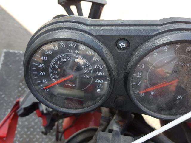 JKAEXEA197A019599 - 2007 KAWASAKI EX650 A Qırmızı foto 8