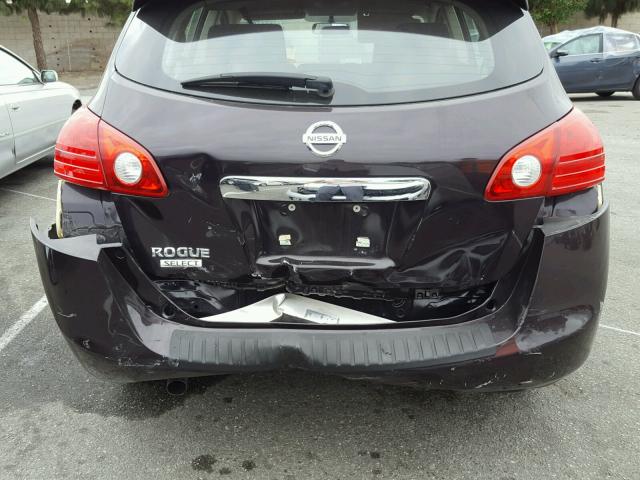 JN8AS5MT9EW608785 - 2014 NISSAN ROGUE SELE PURPLE photo 9