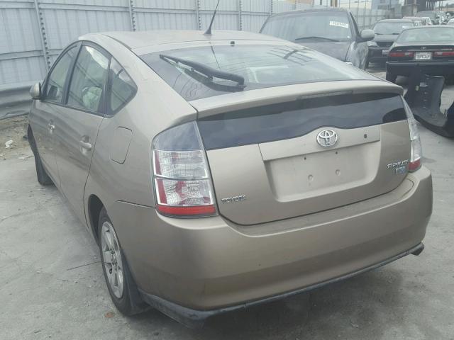 JTDKB20U550123768 - 2005 TOYOTA PRIUS GOLD photo 3