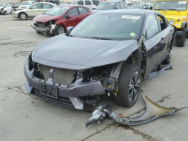 2HGFC1F30HH631896 - 2017 HONDA CIVIC EX 灰色 照片 2