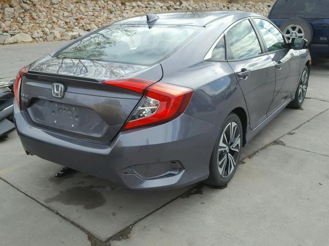 2HGFC1F30HH631896 - 2017 HONDA CIVIC EX GRAY photo 4