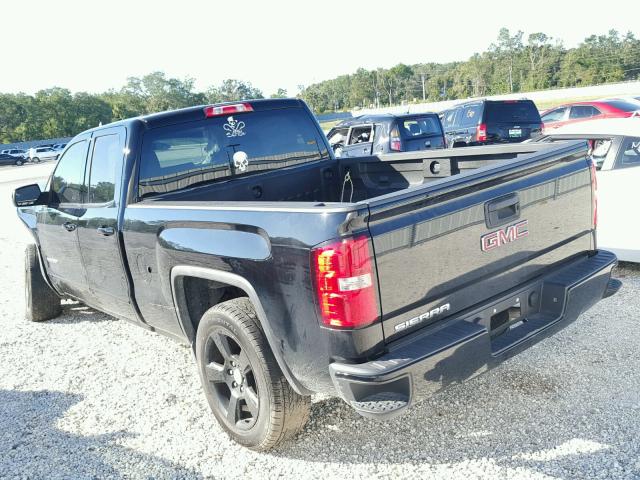 1GTR1TEC2FZ299522 - 2015 GMC SIERRA BLACK photo 3