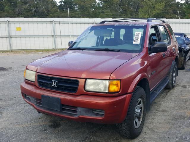 4S6CK58W4X4404387 - 1999 HONDA PASSPORT E 红色 照片 2