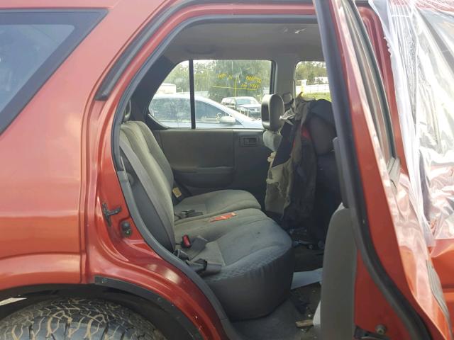 4S6CK58W4X4404387 - 1999 HONDA PASSPORT E 红色 照片 6