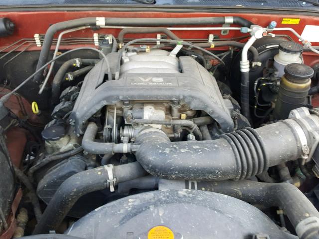 4S6CK58W4X4404387 - 1999 HONDA PASSPORT E 红色 照片 7