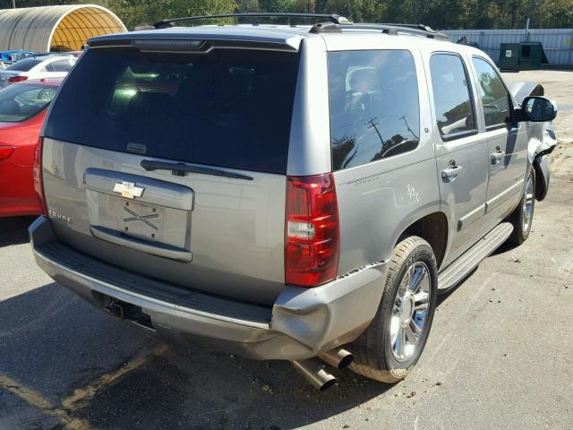 1GNFC13J37R221780 - 2007 CHEVROLET TAHOE C150 GRAY photo 4