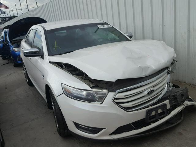 1FAHP2F84EG149605 - 2014 FORD TAURUS LIM WHITE photo 1