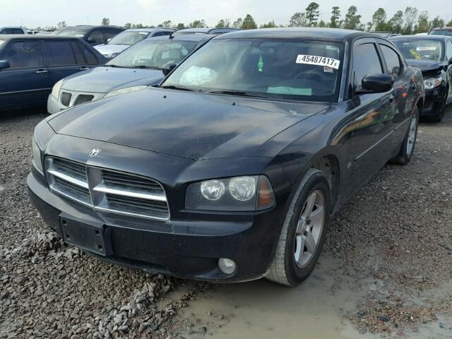 2B3CA3CV2AH116866 - 2010 DODGE CHARGER SX BLACK photo 2