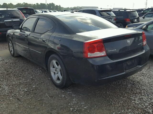 2B3CA3CV2AH116866 - 2010 DODGE CHARGER SX BLACK photo 3